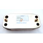 Теплообменник вторичный ГВС Ariston UNO 24 MI, 24 FFI. / 995945